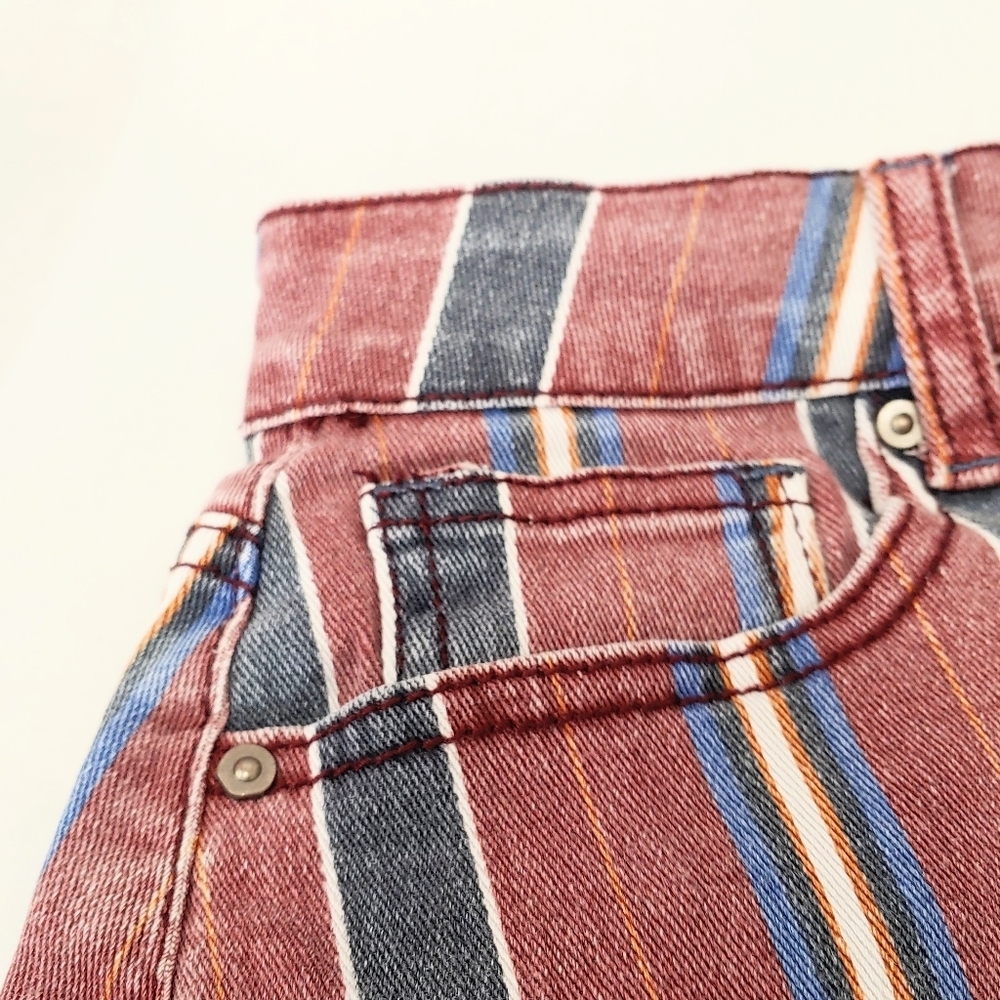 Indigo Rein striped denim skirt size 3 - Picture 6 of 7